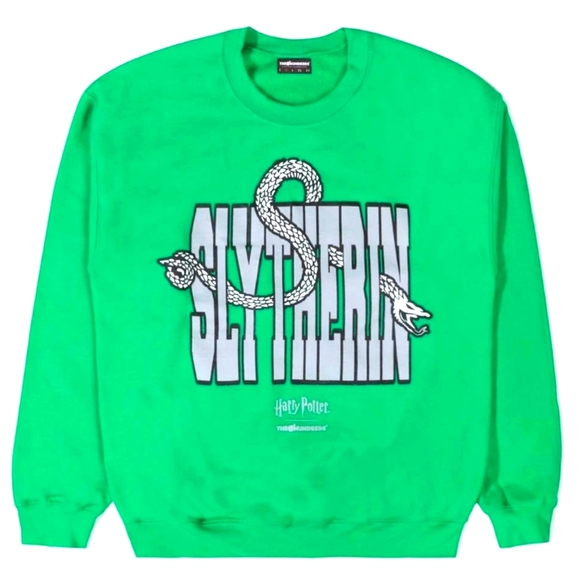 Slytherin House Crewneck Harry Potter x The Hundreds - Picture 1 of 7